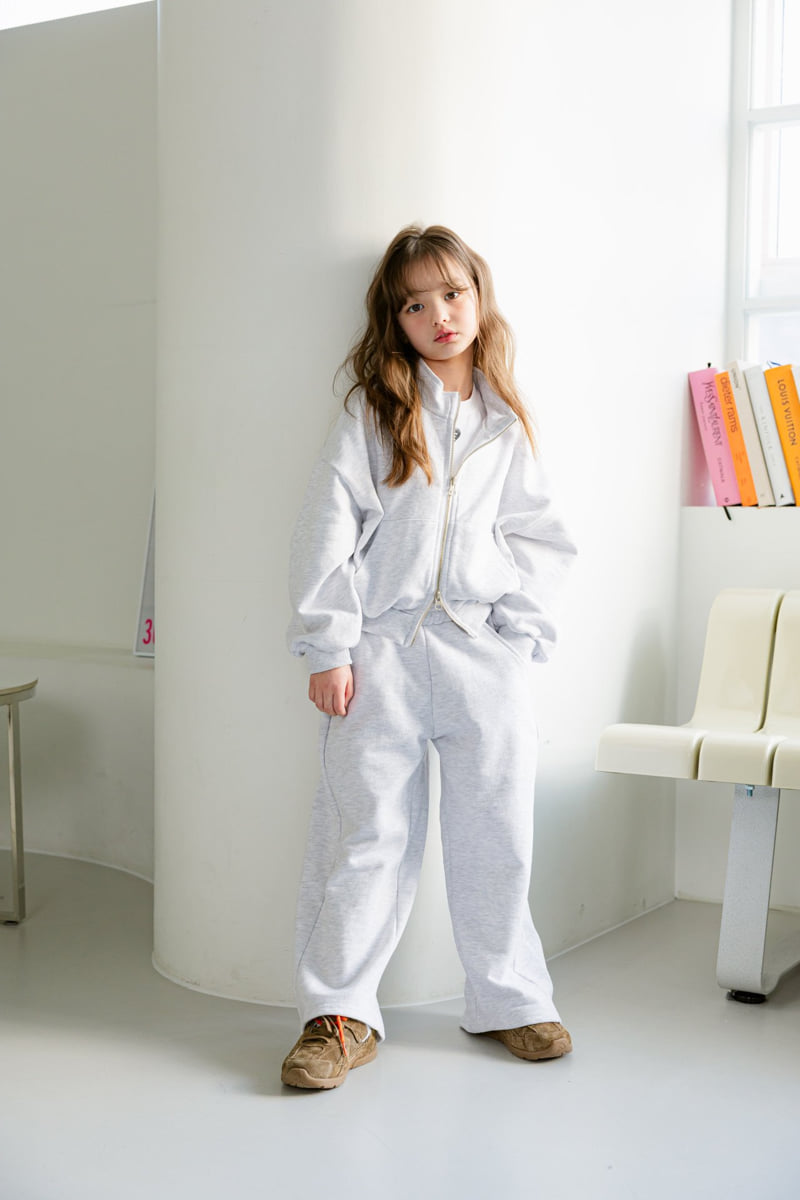 Dore Dore - Korean Children Fashion - #littlefashionista - Heart Two-way Zip-up Jacket - 11