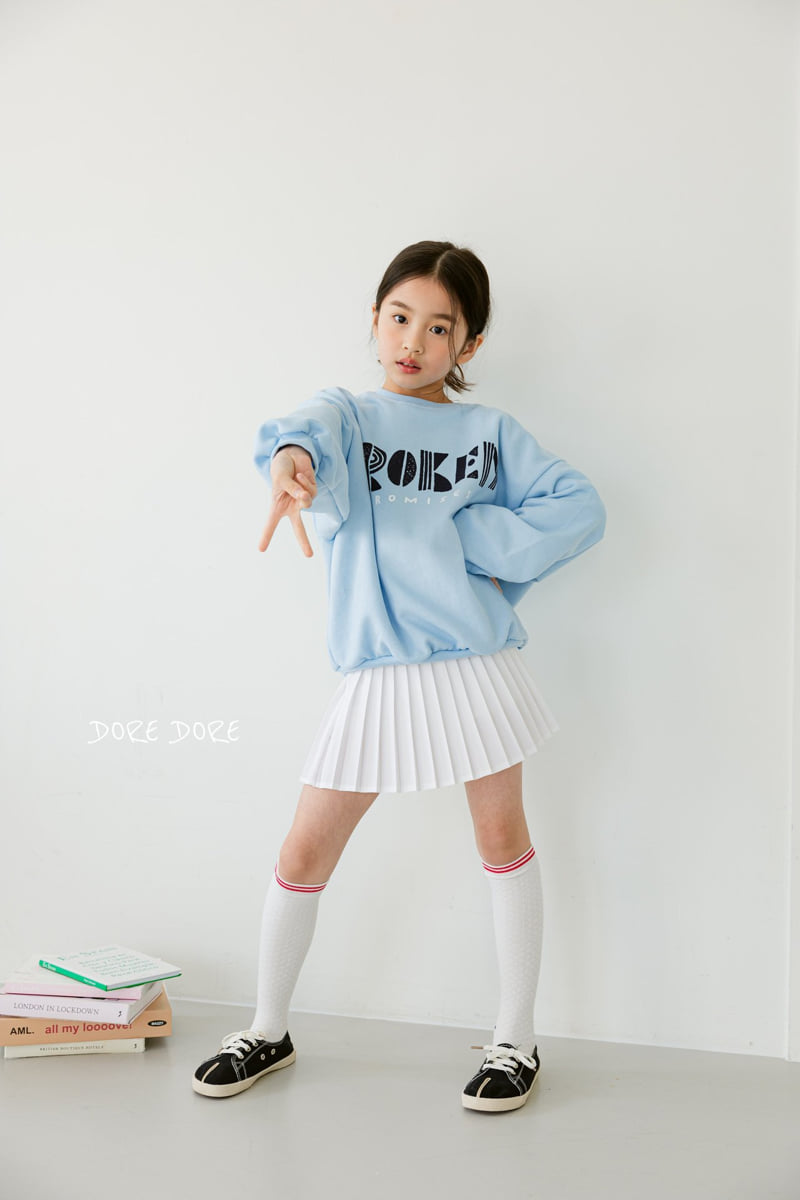 Dore Dore - Korean Children Fashion - #littlefashionista - Broken Sweatshirts - 7