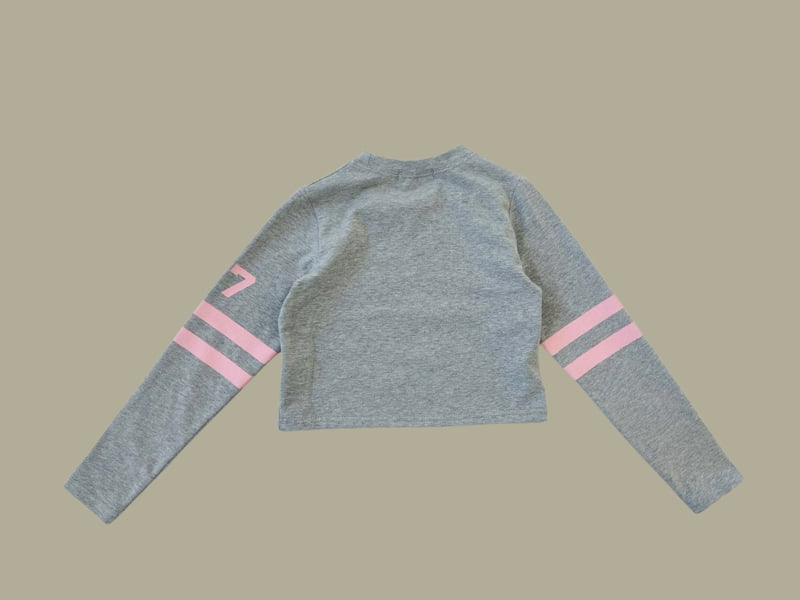 Dore Dore - Korean Children Fashion - #littlefashionista - 87 Two-line Crop Tee - 6