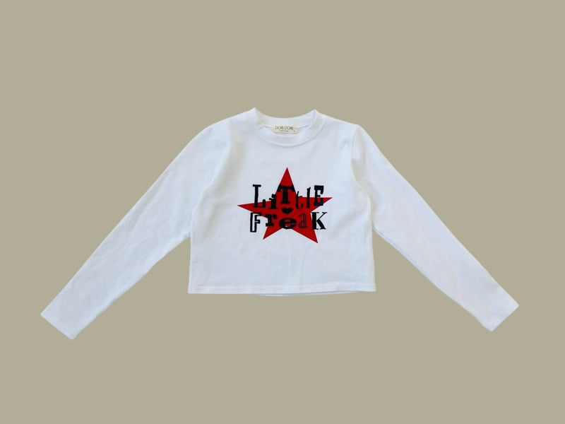 Dore Dore - Korean Children Fashion - #littlefashionista - Star Crop Tee - 5