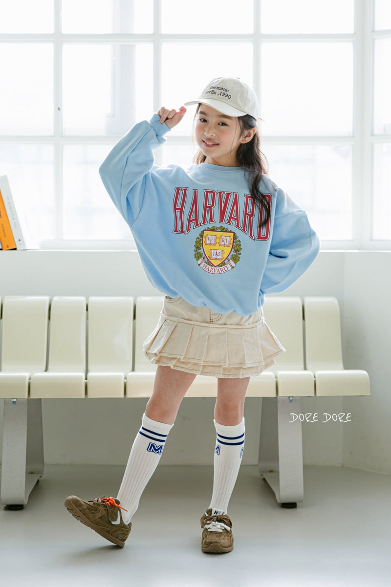 Dore Dore - Korean Children Fashion - #littlefashionista - Harvard Sweatshirts - 7