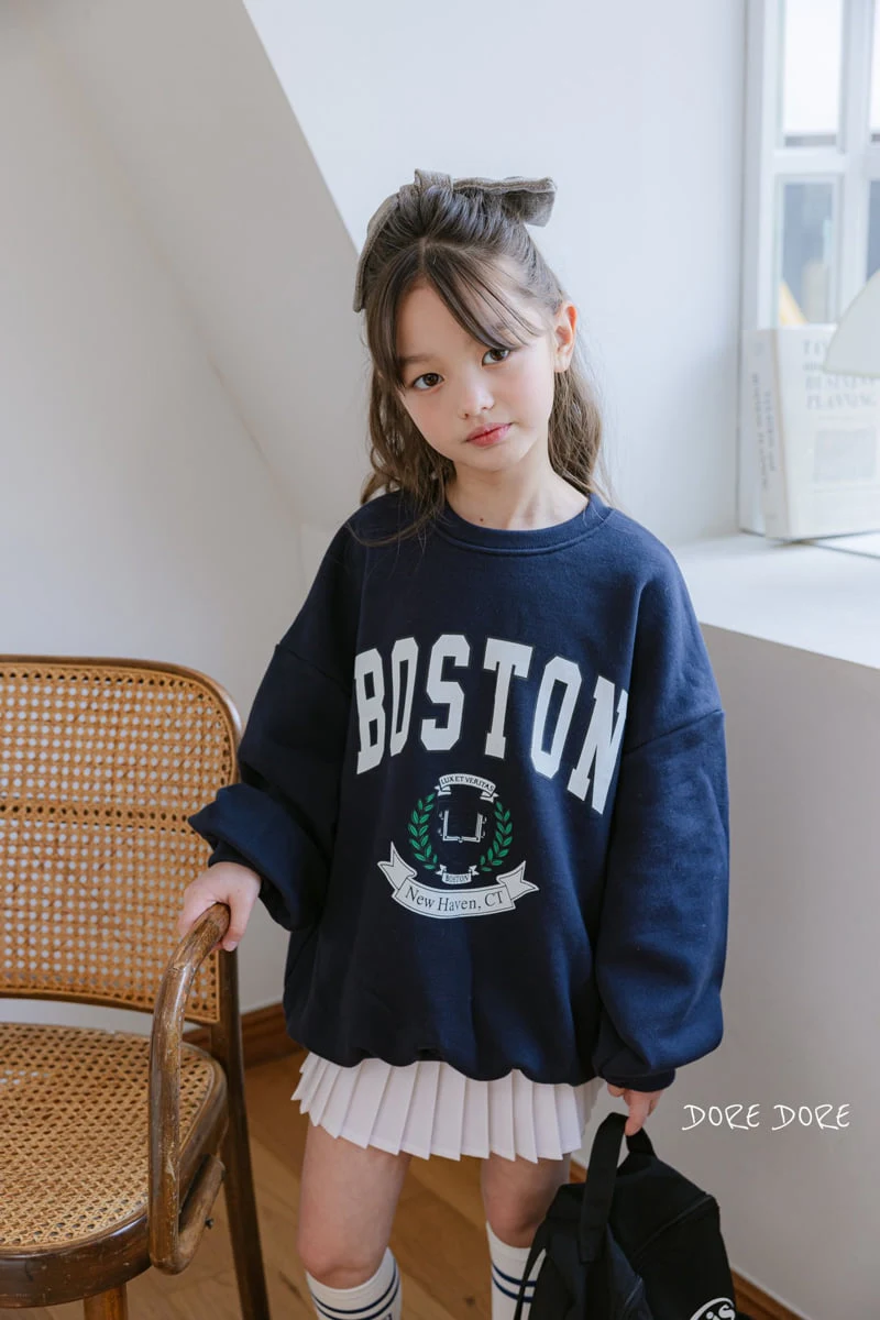 Dore Dore - Korean Children Fashion - #littlefashionista - Boston Sweatshirts - 12