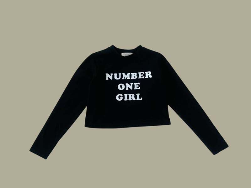 Dore Dore - Korean Children Fashion - #littlefashionista - Number Girl Crop Tee - 3