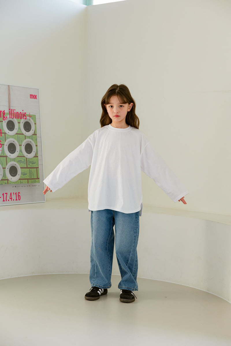 Dore Dore - Korean Children Fashion - #magicofchildhood - Basic Round Front Tee - 3