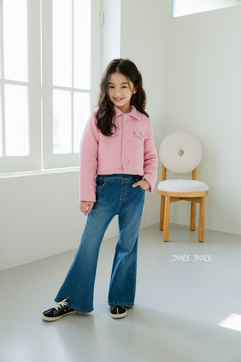Dore Dore - Korean Children Fashion - #magicofchildhood - Spandex Bootcut Jeans - 5