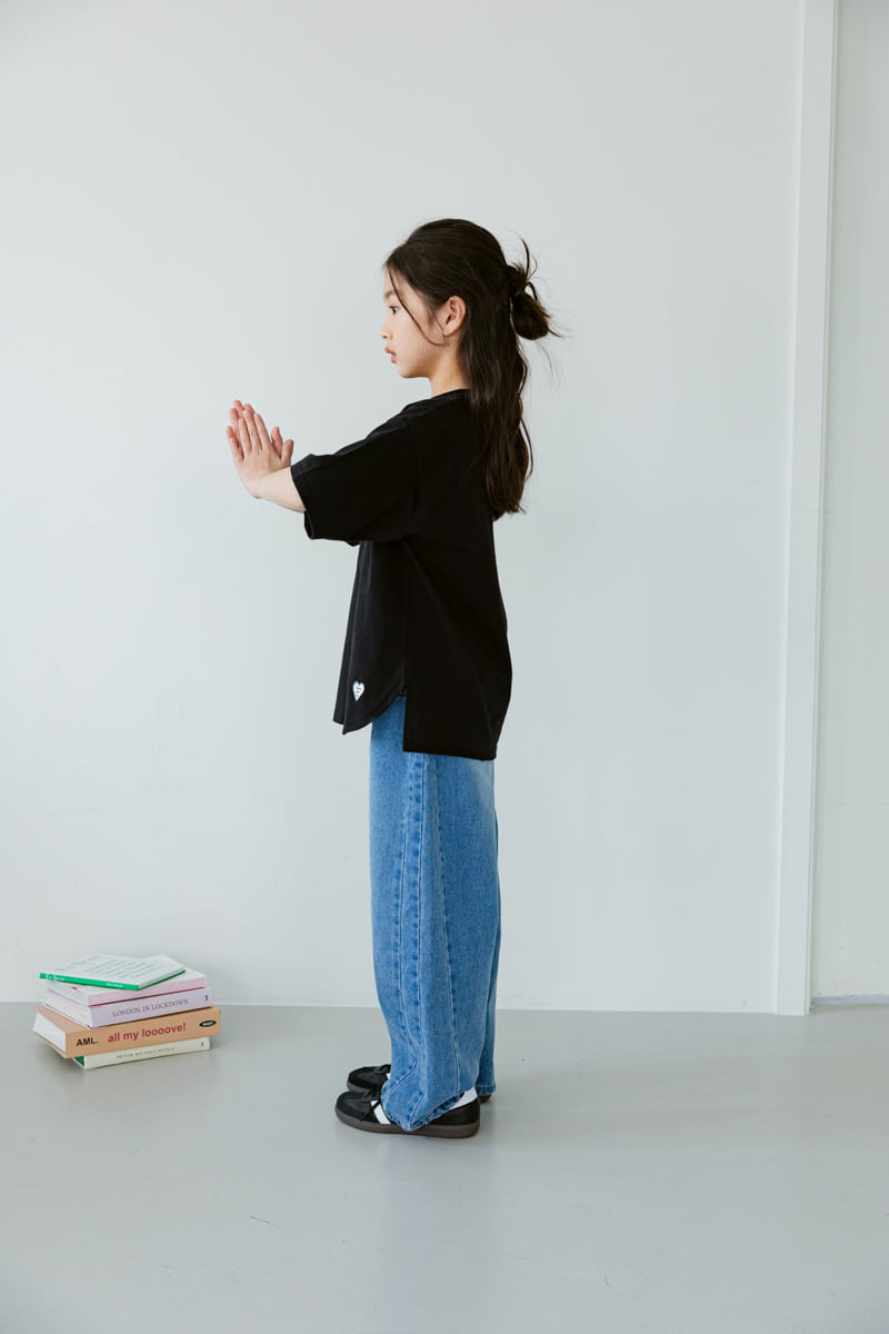Dore Dore - Korean Children Fashion - #minifashionista - Heart Layered Tee - 11