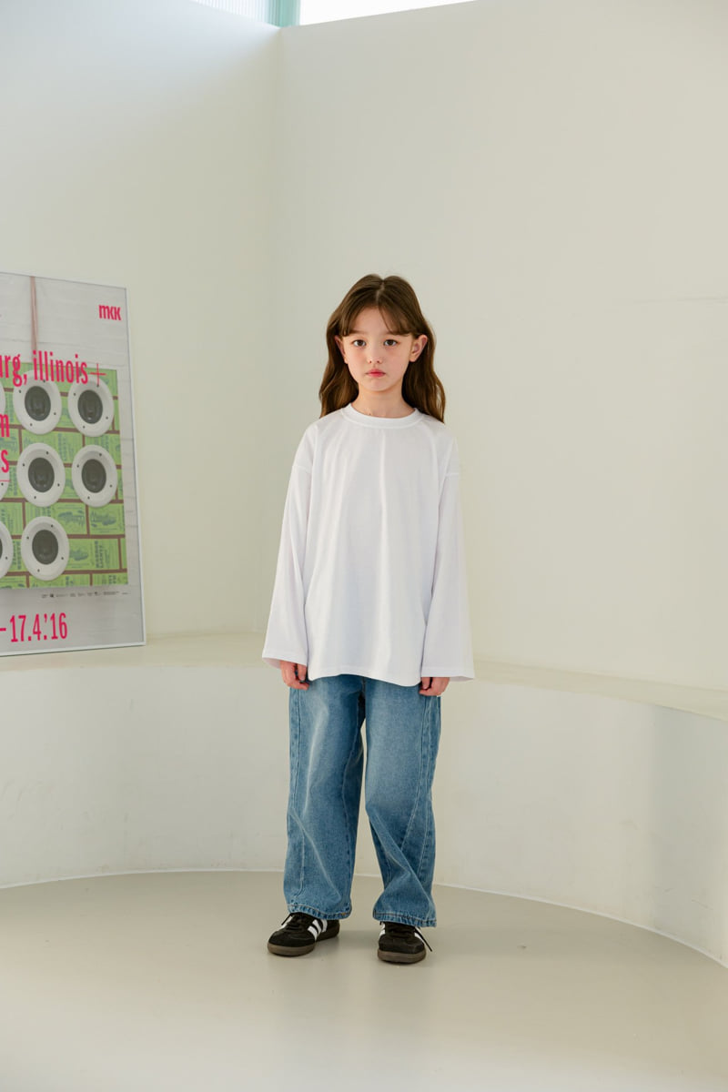Dore Dore - Korean Children Fashion - #magicofchildhood - Basic Round Front Tee - 4