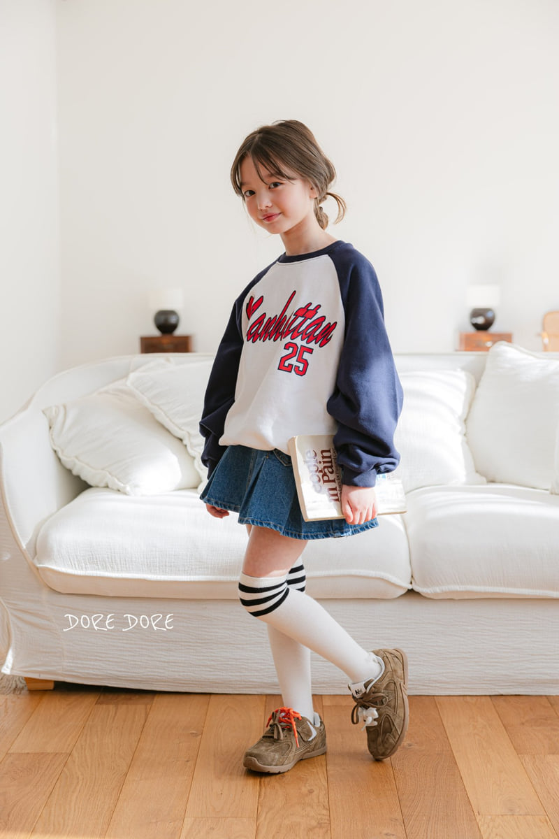 Dore Dore - Korean Children Fashion - #minifashionista - Heart Pocket Skirt Pants - 8