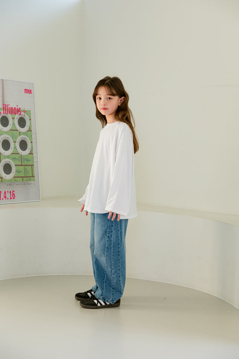 Dore Dore - Korean Children Fashion - #prettylittlegirls - Basic Round Front Tee - 5