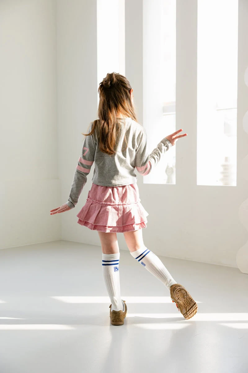 Dore Dore - Korean Children Fashion - #stylishchildhood - 87 Two-line Crop Tee - 12