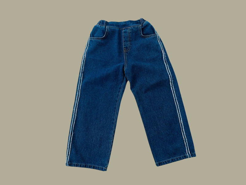 Dore Dore - Korean Children Fashion - #stylishchildhood - Side Skirt Jeans