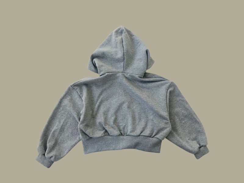 Dore Dore - Korean Children Fashion - #toddlerclothing - 07 Crop Hooded Zip-up Jacket - 6