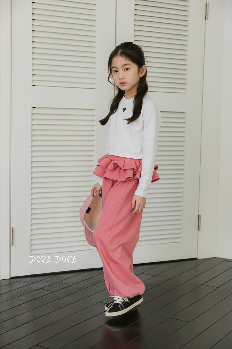 Dore Dore - Korean Children Fashion - #toddlerclothing - Cancan Juri Jogger Pants - 11
