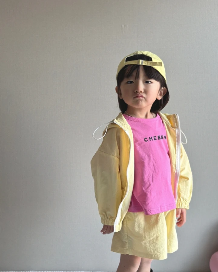 Doubled - Korean Children Fashion - #childofig - Cheese Short Sleeve Tee - 6