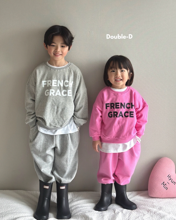 Doubled - Korean Children Fashion - #designkidswear - France Sweatshirts Tee - 7