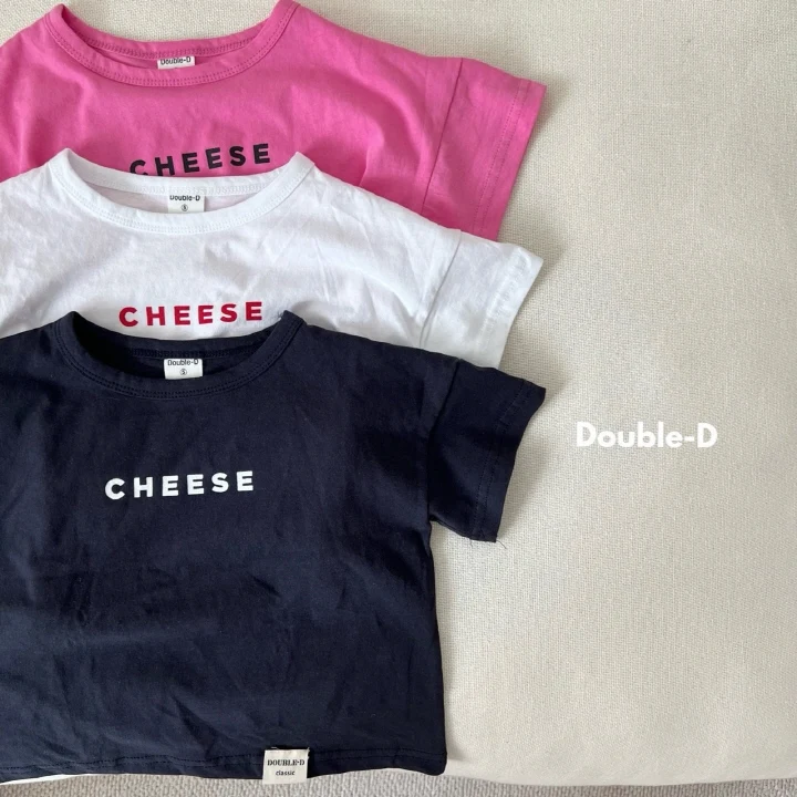 Doubled - Korean Children Fashion - #discoveringself - Cheese Short Sleeve Tee - 9