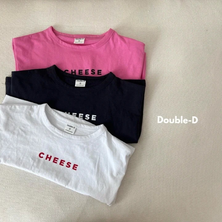 Doubled - Korean Children Fashion - #fashionkids - Cheese Short Sleeve Tee - 10