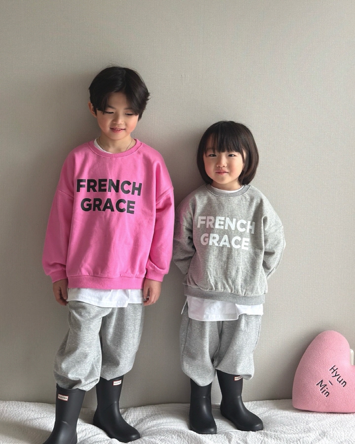Doubled - Korean Children Fashion - #fashionkids - France Sweatshirts Tee - 9