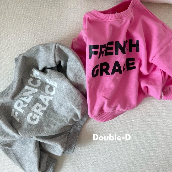 Doubled - Korean Children Fashion - #kidsshorts - France Sweatshirts Tee - 10