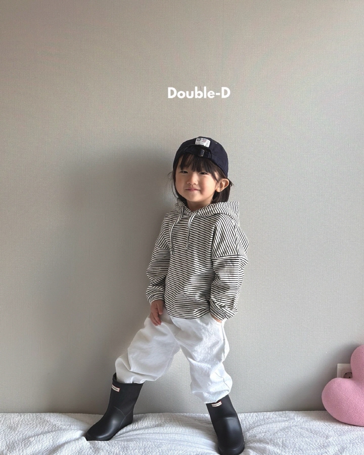 Doubled - Korean Children Fashion - #minifashionista - Row Hooded Tee - 3