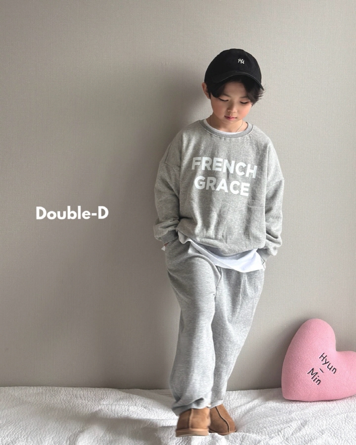 Doubled - Korean Children Fashion - #toddlerclothing - France Sweatshirts Tee - 4