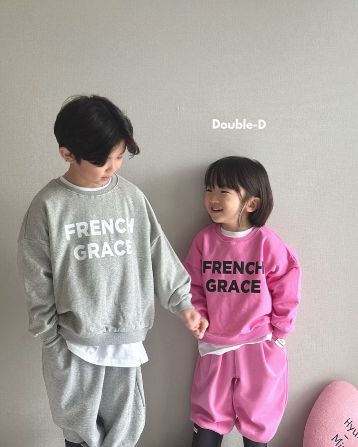 Doubled - Korean Children Fashion - #todddlerfashion - France Sweatshirts Tee - 2