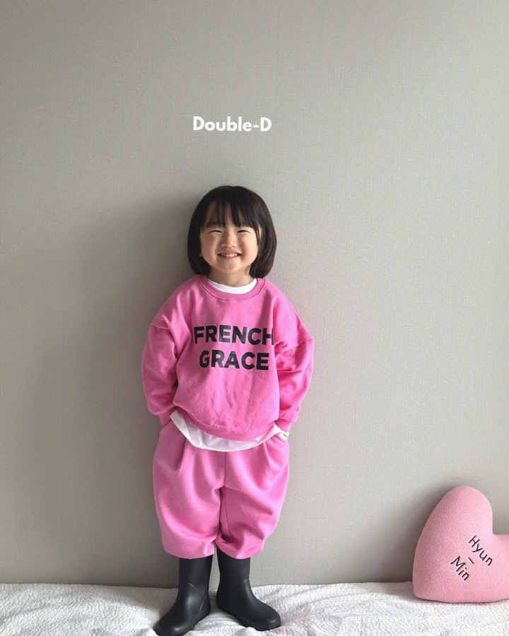 Doubled - Korean Children Fashion - #toddlerclothing - France Sweatshirts Tee - 3