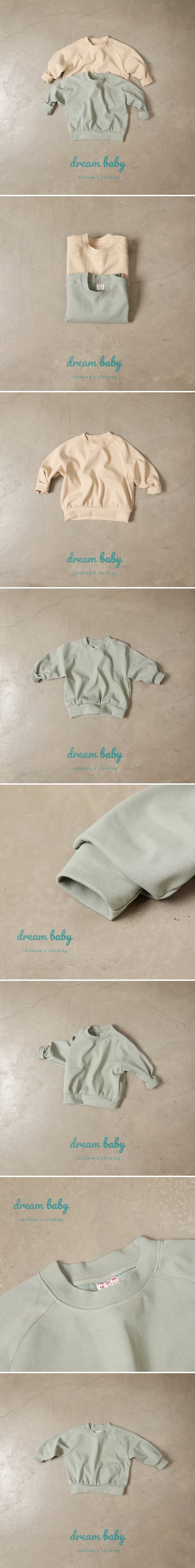 Dream Baby - Korean Children Fashion - #todddlerfashion - Raglan Sweatshirts