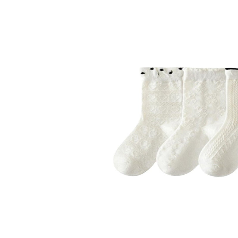 Dudie - Korean Children Fashion - #Kfashion4kids - From Socks (set of 5) - 5