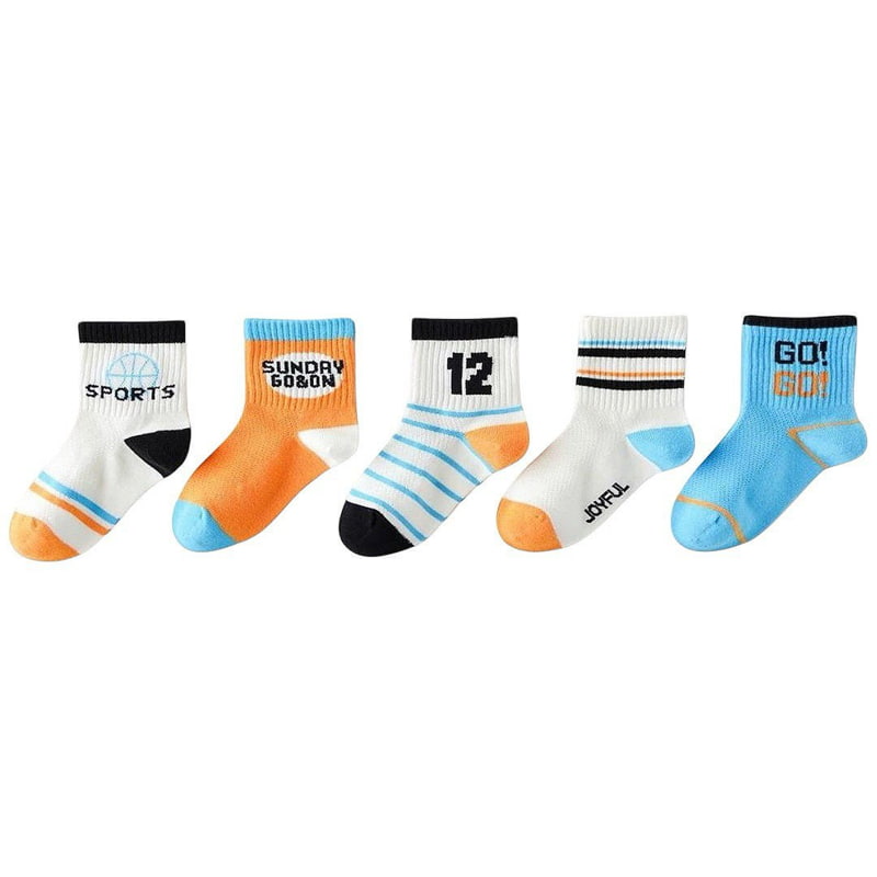 Dudie - Korean Children Fashion - #childofig - Gogo Socks (set of 5) - 8