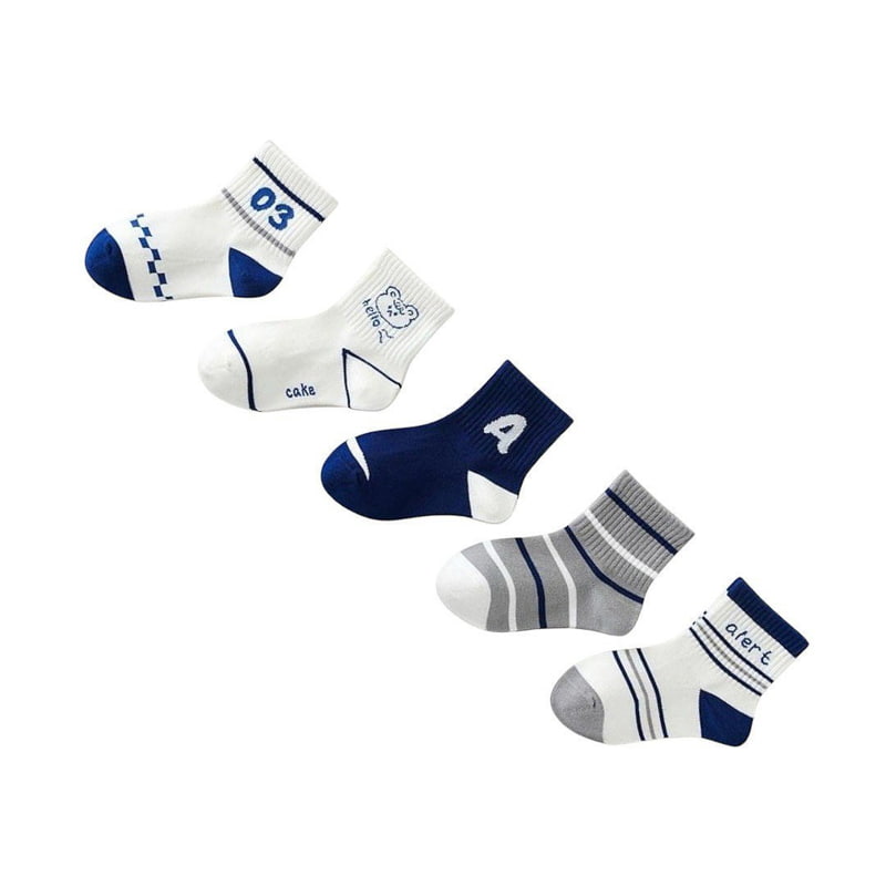 Dudie - Korean Children Fashion - #childofig - Allet Socks (set of 5) - 6