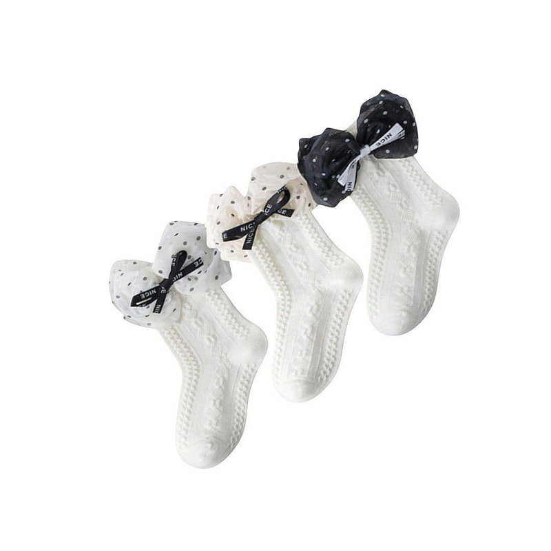 Dudie - Korean Children Fashion - #childrensboutique - Dre Socks (Set of 3) - 8