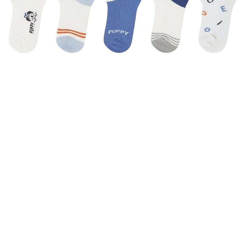 Dudie - Korean Children Fashion - #childrensboutique - Gady Socks (set of 5) - 3