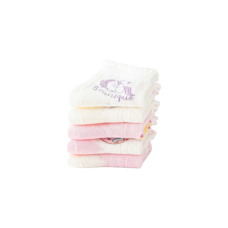 Dudie - Korean Children Fashion - #childrensboutique - Unicorn Socks (set of 5) - 2