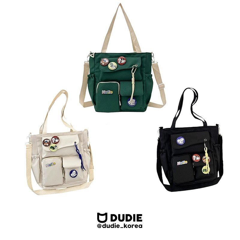 Dudie - Korean Children Fashion - #childrensboutique - Multi Cross Bag