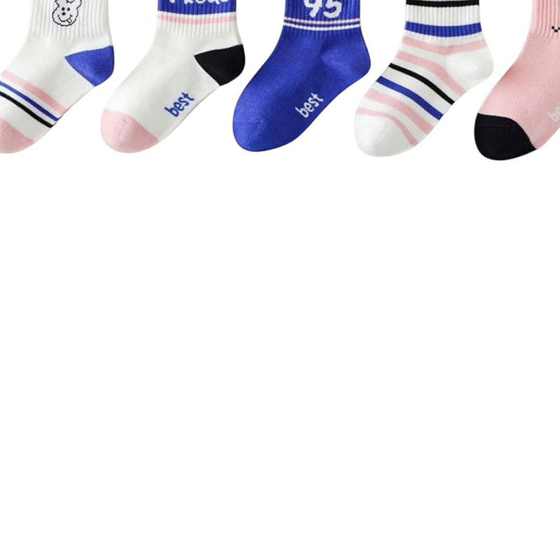 Dudie - Korean Children Fashion - #designkidswear - Frode Socks (sete of 5) - 2