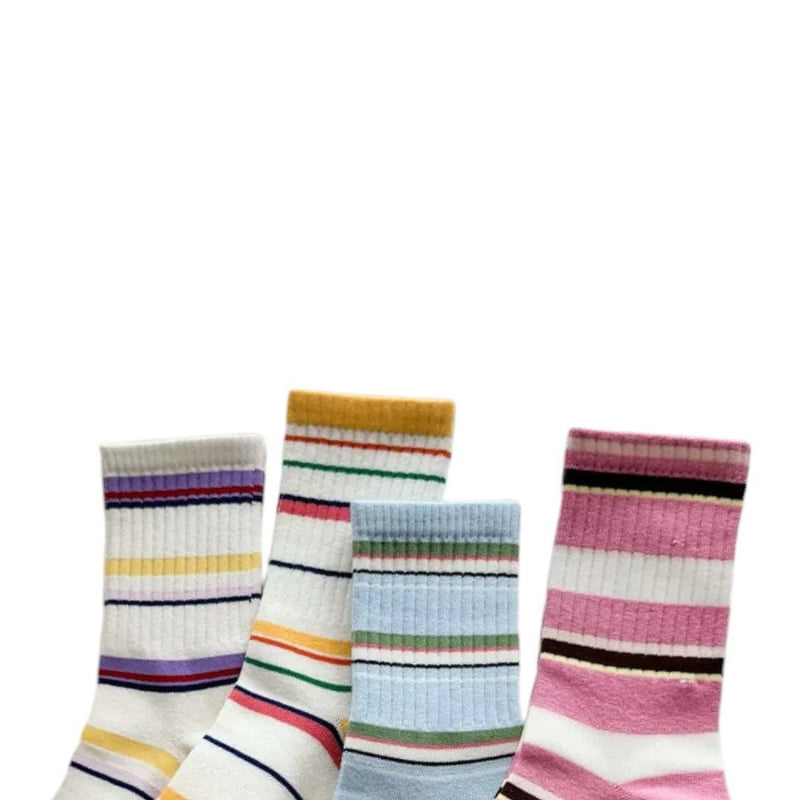 Dudie - Korean Children Fashion - #childrensboutique - Ripple 4-piece Set - 4