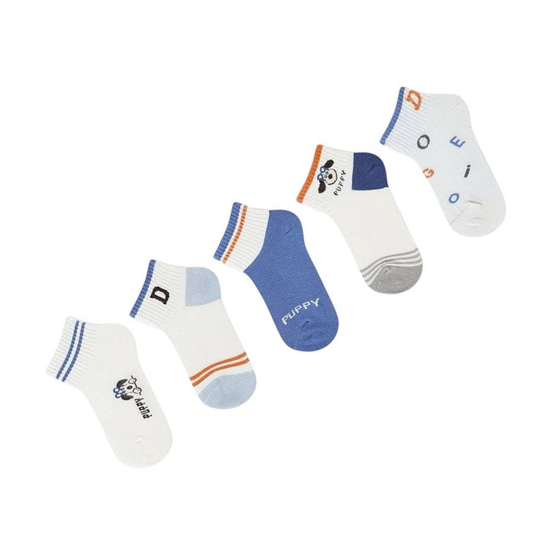 Dudie - Korean Children Fashion - #discoveringself - Gady Socks (set of 5) - 5