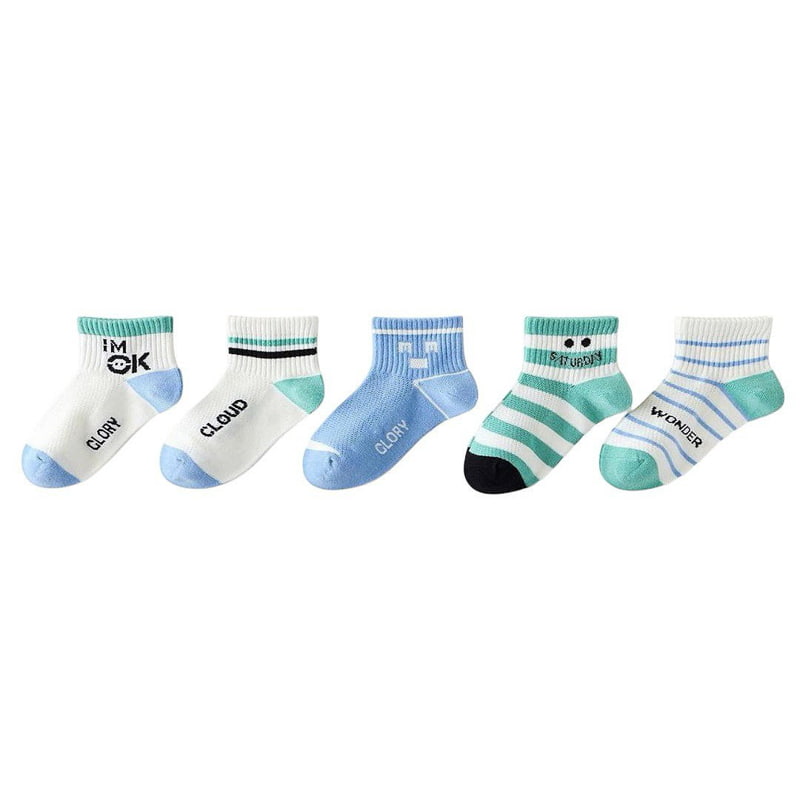 Dudie - Korean Children Fashion - #fashionkids - Wonder Socks (set of 5) - 9