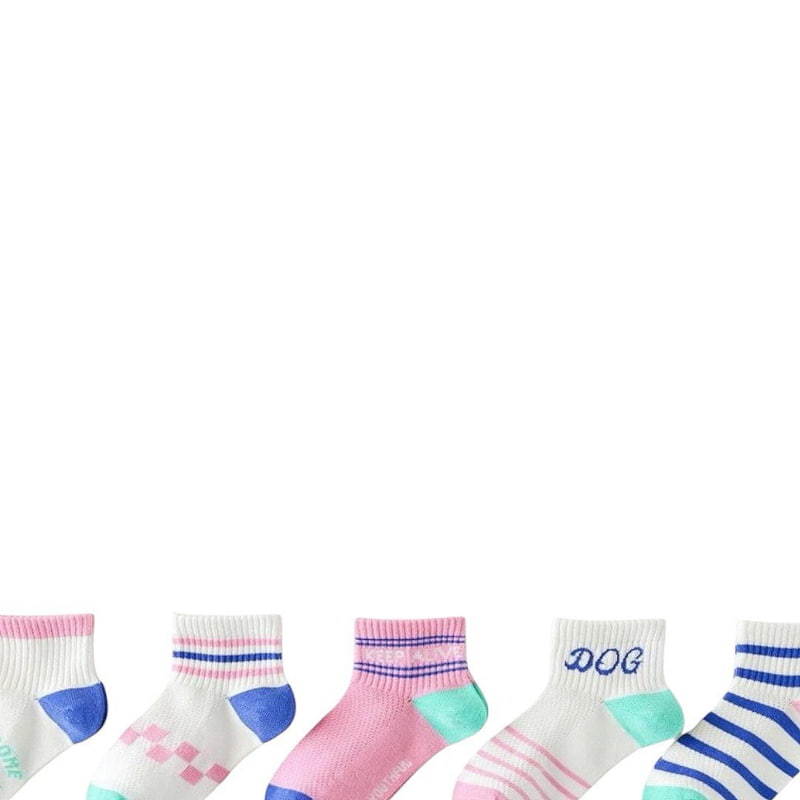 Dudie - Korean Children Fashion - #kidsstore - Doke Socks (set of 5) - 2