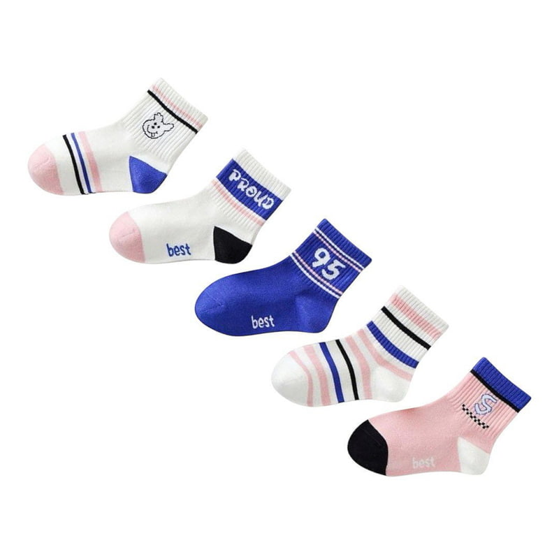 Dudie - Korean Children Fashion - #kidsstore - Frode Socks (sete of 5) - 6