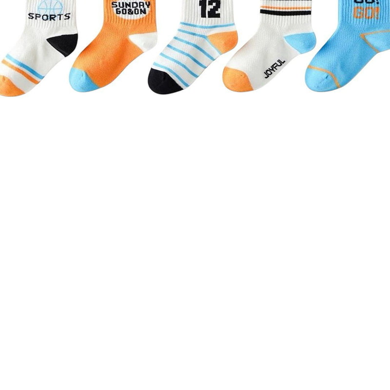 Dudie - Korean Children Fashion - #kidzfashiontrend - Gogo Socks (set of 5) - 2