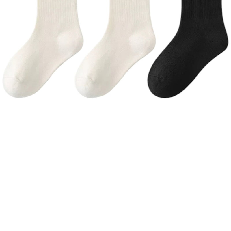 Dudie - Korean Children Fashion - #kidsstore - Wave Socks Set (set of 3) - 4