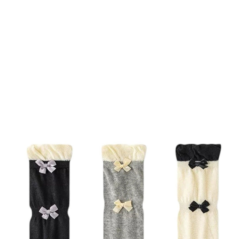 Dudie - Korean Children Fashion - #kidsstore - Ribbon 3-piece Set - 4