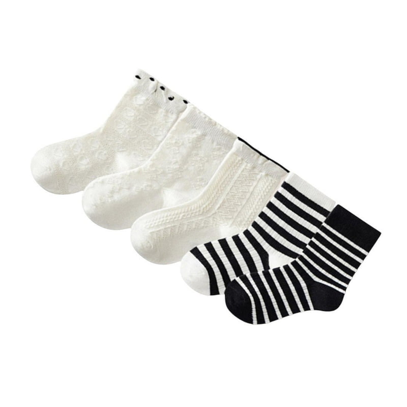 Dudie - Korean Children Fashion - #littlefashionista - From Socks (set of 5) - 6