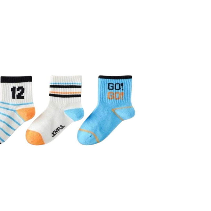 Dudie - Korean Children Fashion - #Kfashion4kids - Gogo Socks (set of 5) - 4
