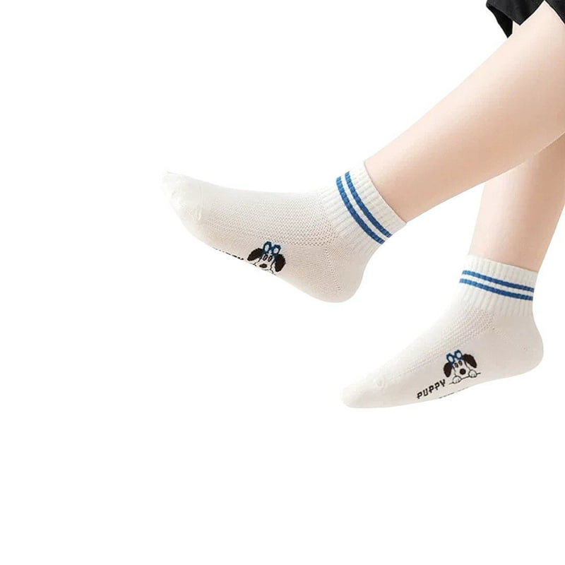 Dudie - Korean Children Fashion - #magicofchildhood - Gady Socks (set of 5) - 12
