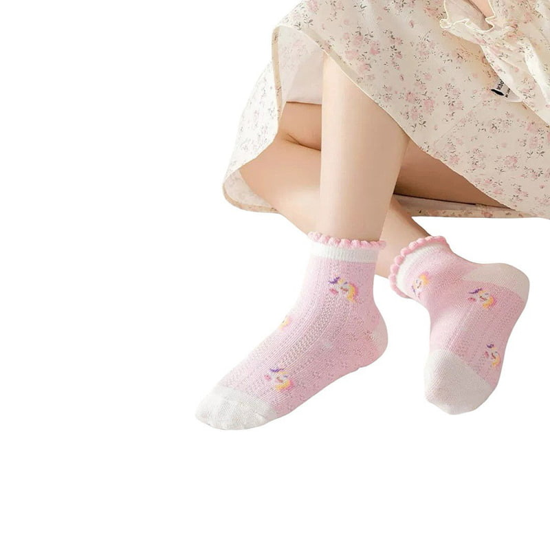 Dudie - Korean Children Fashion - #minifashionista - Unicorn Socks (set of 5) - 12
