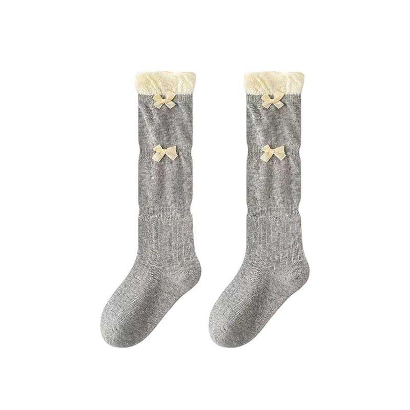Dudie - Korean Children Fashion - #minifashionista - Ribbon 3-piece Set - 8