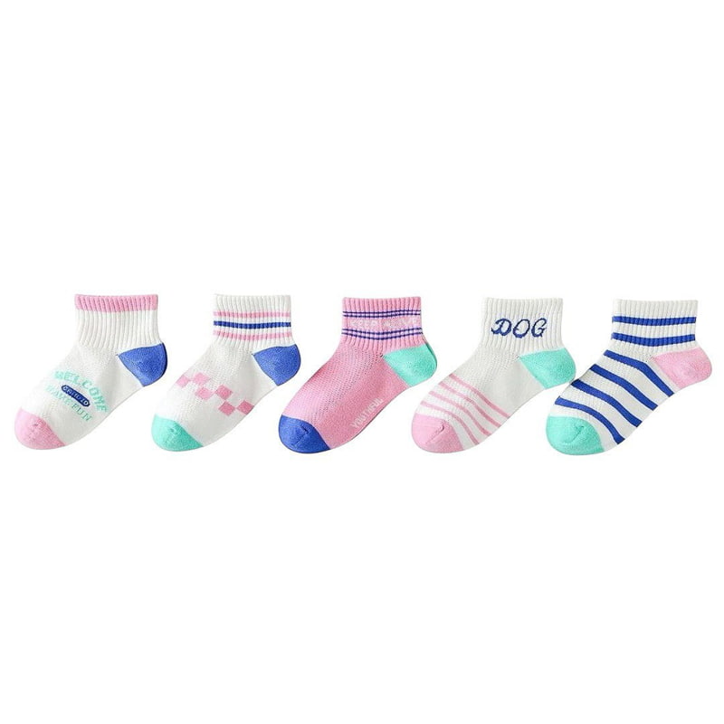 Dudie - Korean Children Fashion - #prettylittlegirls - Doke Socks (set of 5) - 8